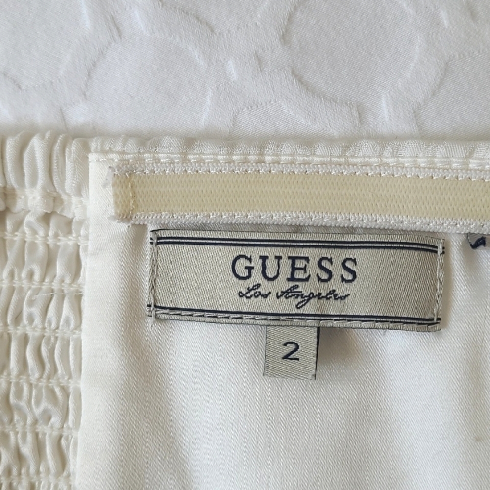 Off White Halter Mini Sundress - Picture 10 of 11
